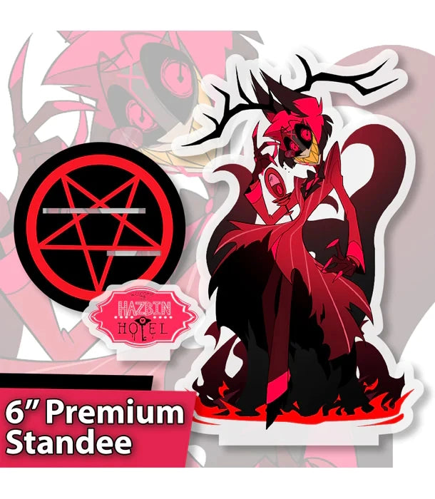 Hazbin Hotel Alastor Demon Pre-release Standee