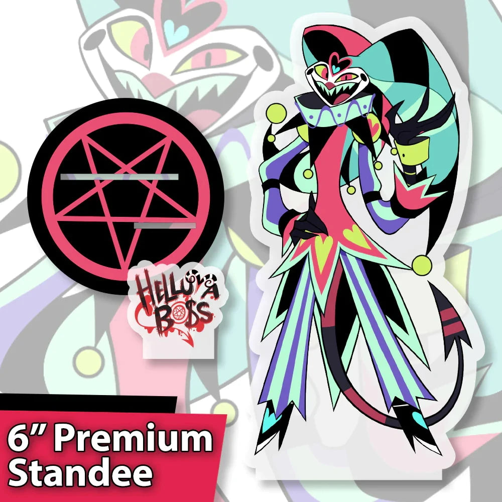 Helluva Boss Fizzarolli 1st Original Standee