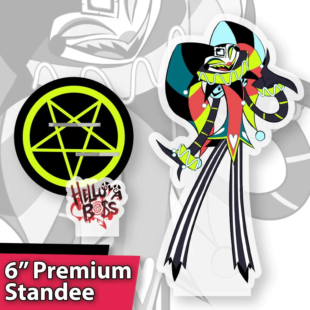 Helluva Boss Robo Fizzarolli 1st Original Standee