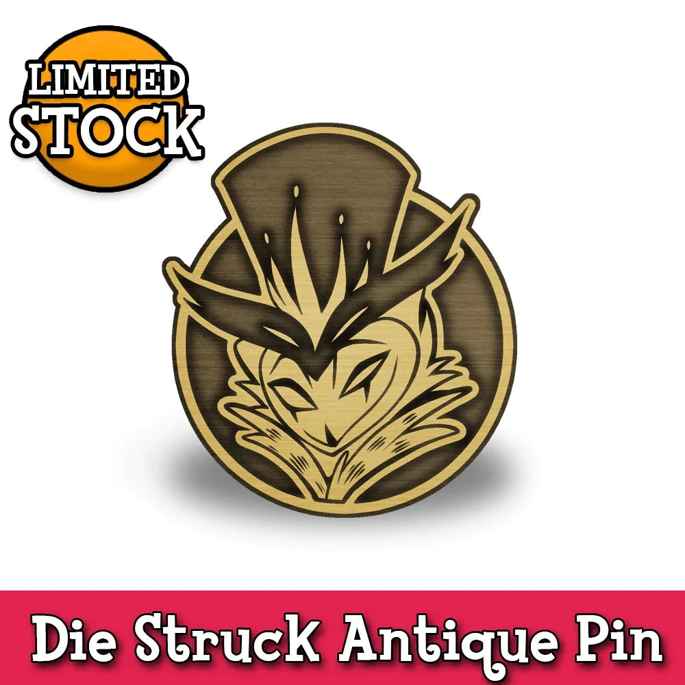 Helluva Boss Stolas Die Struck Pin