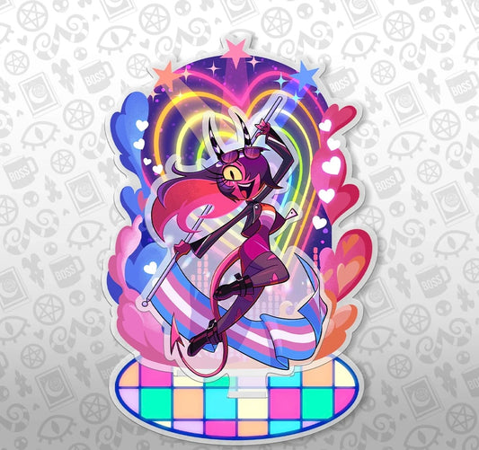 Helluva Boss Sallie May Pride 2025 Standee