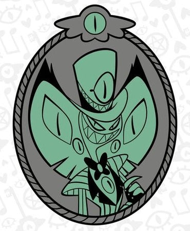 Hazbin Hotel Sir Pentious Portrait Pin