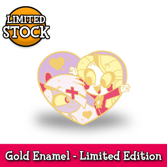 Hazbin Hotel Valentines Charlie + Vaggie